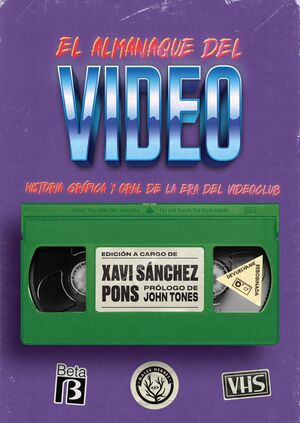 Portada de El almanaque del video, de Xavi Sánchez Pons
