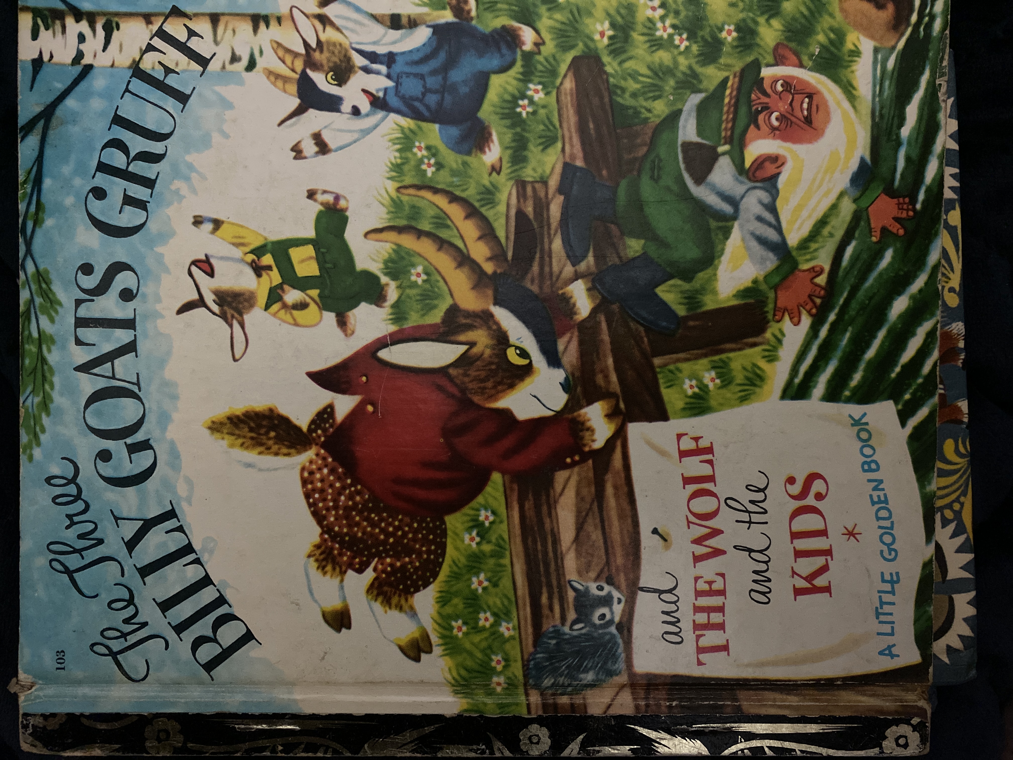 The Three Billy Goats Gruff and The Wolf and the Kids: a Little Golden Book
