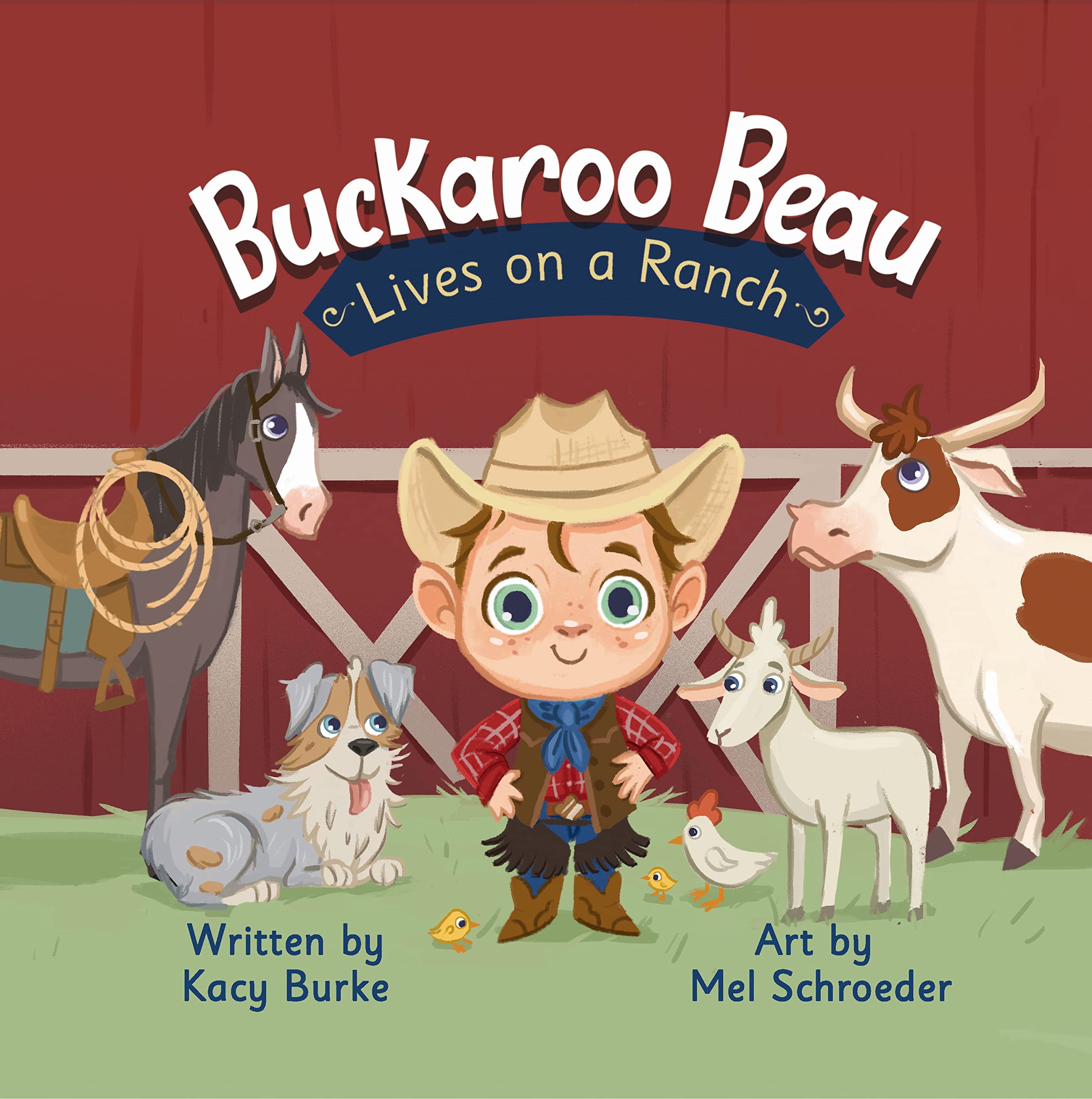 Buckaroo Beau Lives on a Ranch (Buckaroo Beau Books)