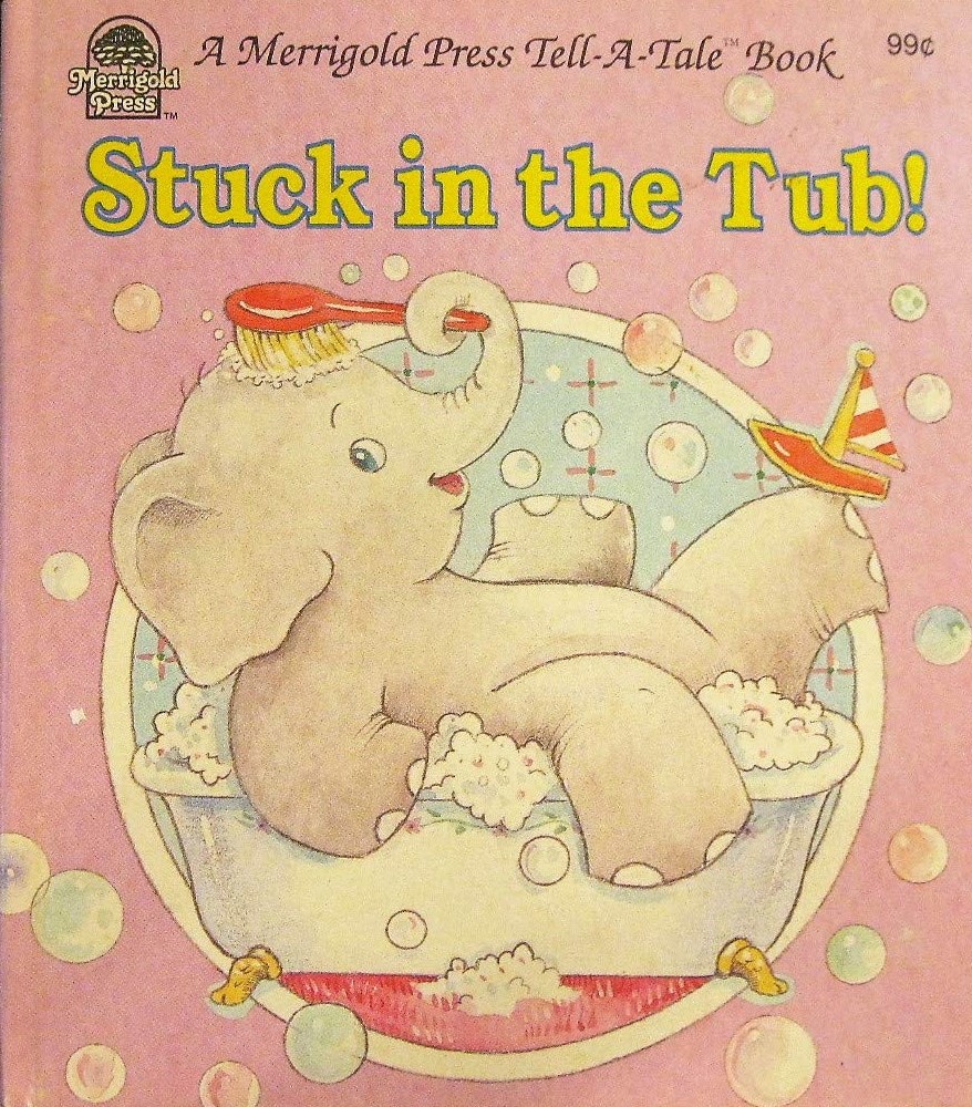 Stuck in the tub! (A Golden tell-a-tale book)