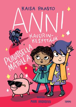 Anni kaverinkesyttäjä punaisella matolla