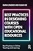 Best Practices in Designing Courses with Open Educational Resources