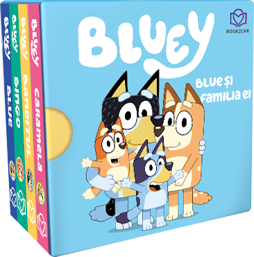 Bluey: Mica Biblioteca. Blue și familia ei