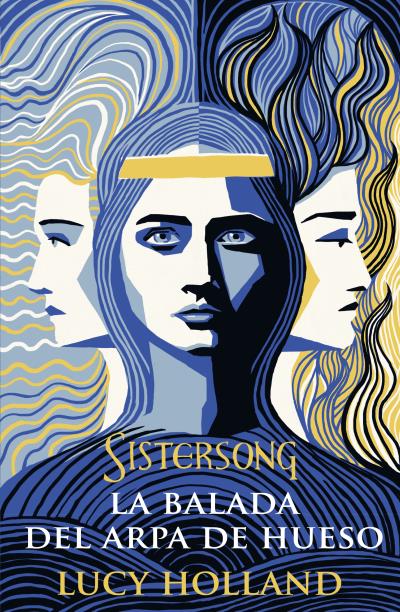 Portada de La balada del arpa de hueso, de Lucy Holland
