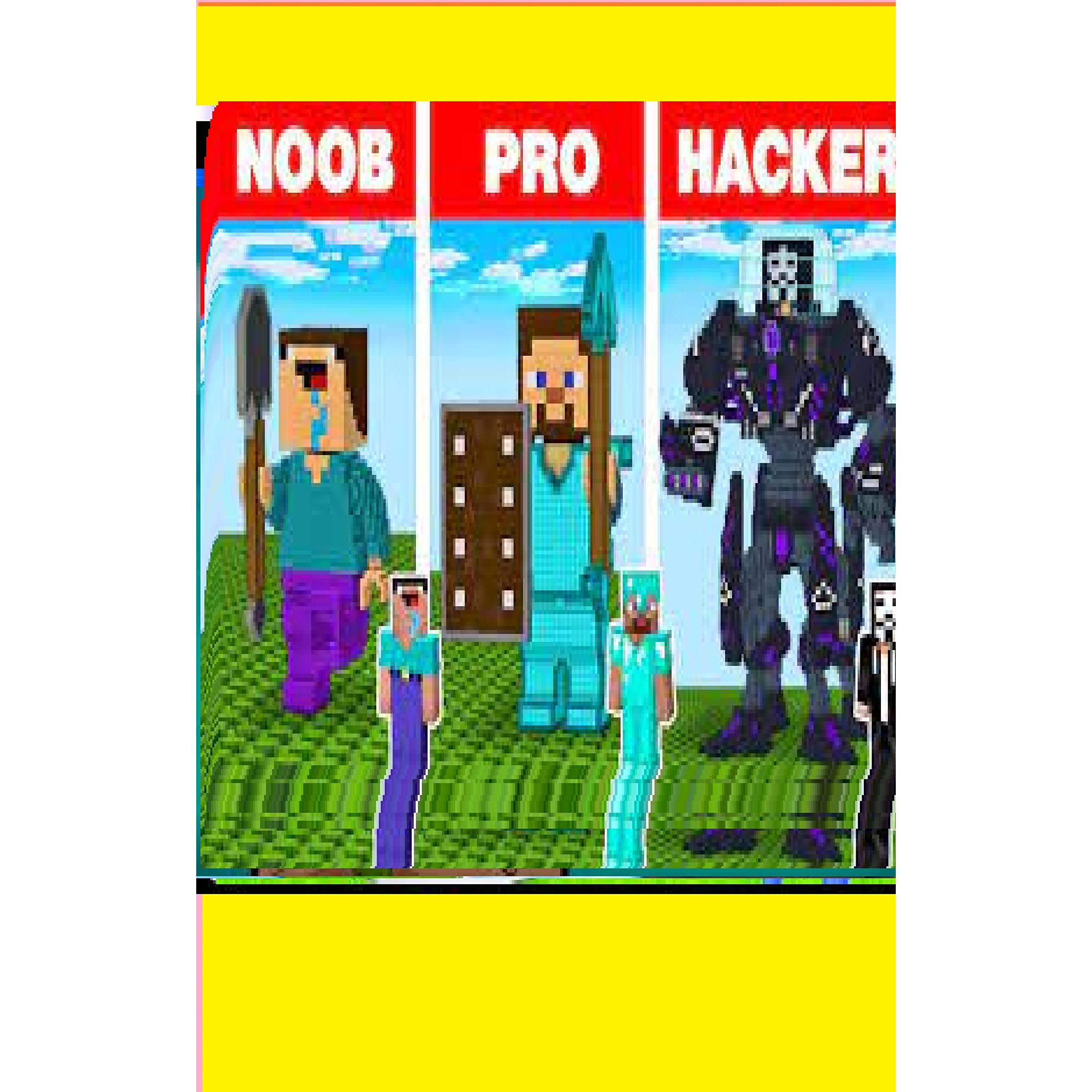 Minecraft Noob Vs Pro Vs Hacker Vs God Squid Game Statue Build Challenge In Minecraft Comic For Kids Teen A Pixelowlliving Nightpumpkins Childrens Special Series Halloween Special Books F By Emerson Kosinski