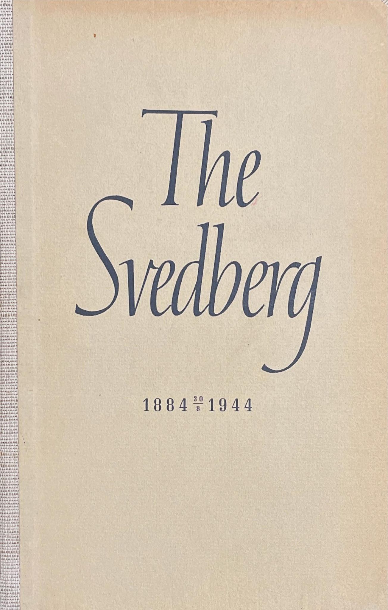 The Svedberg 1884-1994
