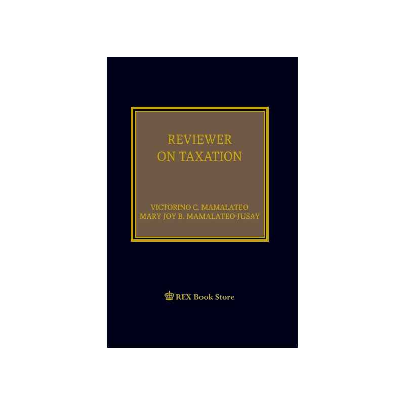 Reviewer in Taxation