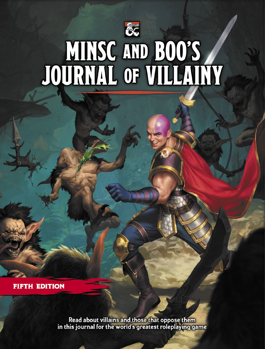 Minsc and Boo's Journal of Villainy (5E)