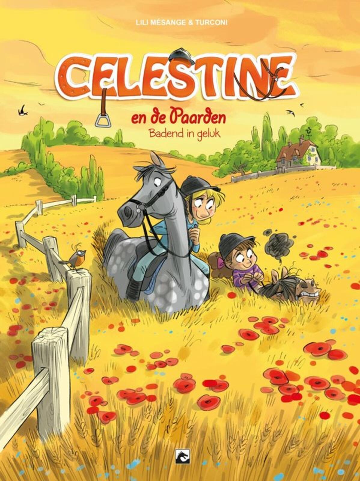 badend in geluk (Celestine en de paarden, #9)