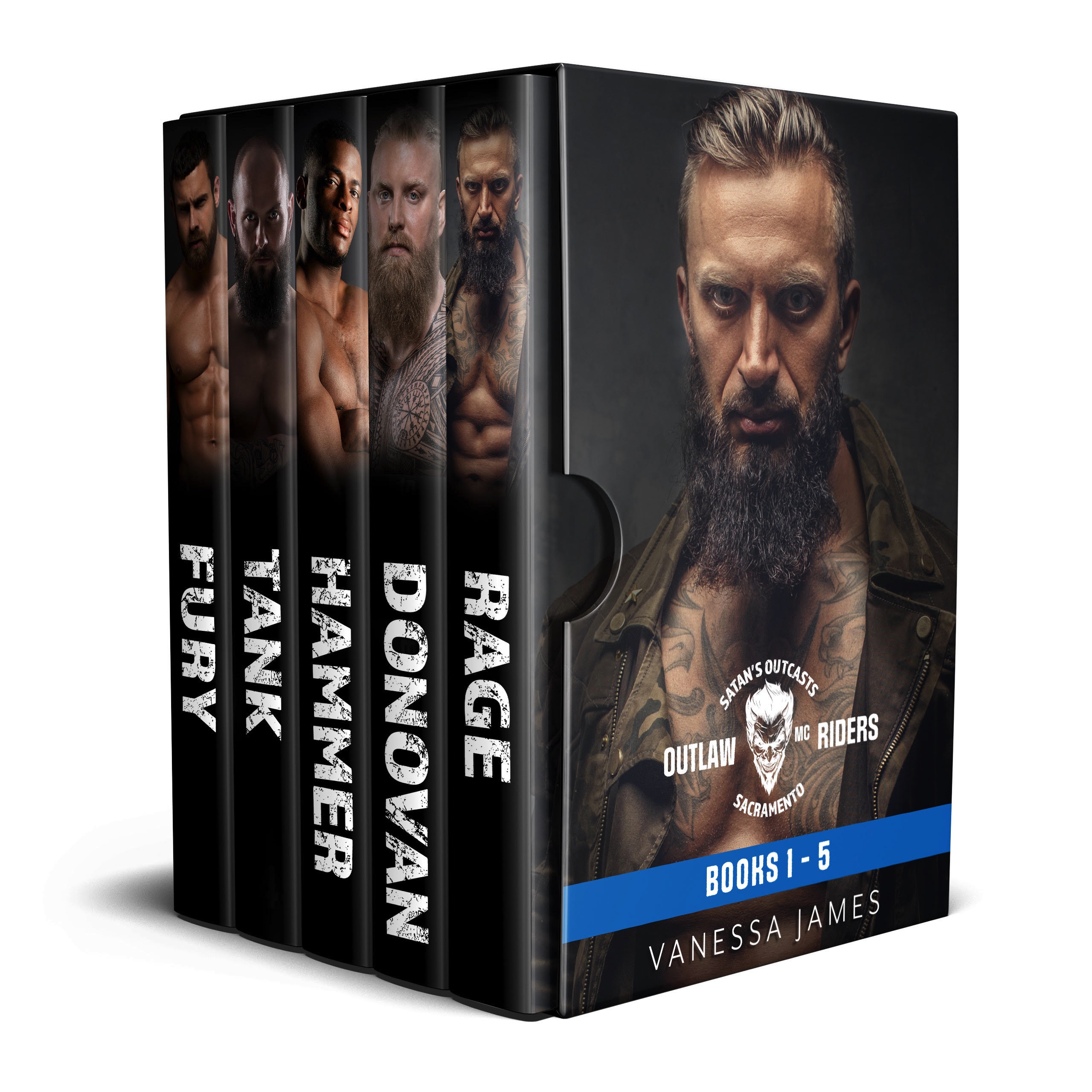 Satan's Outcasts MC Boxset: Outlaw Riders Series : Books 1 to 5