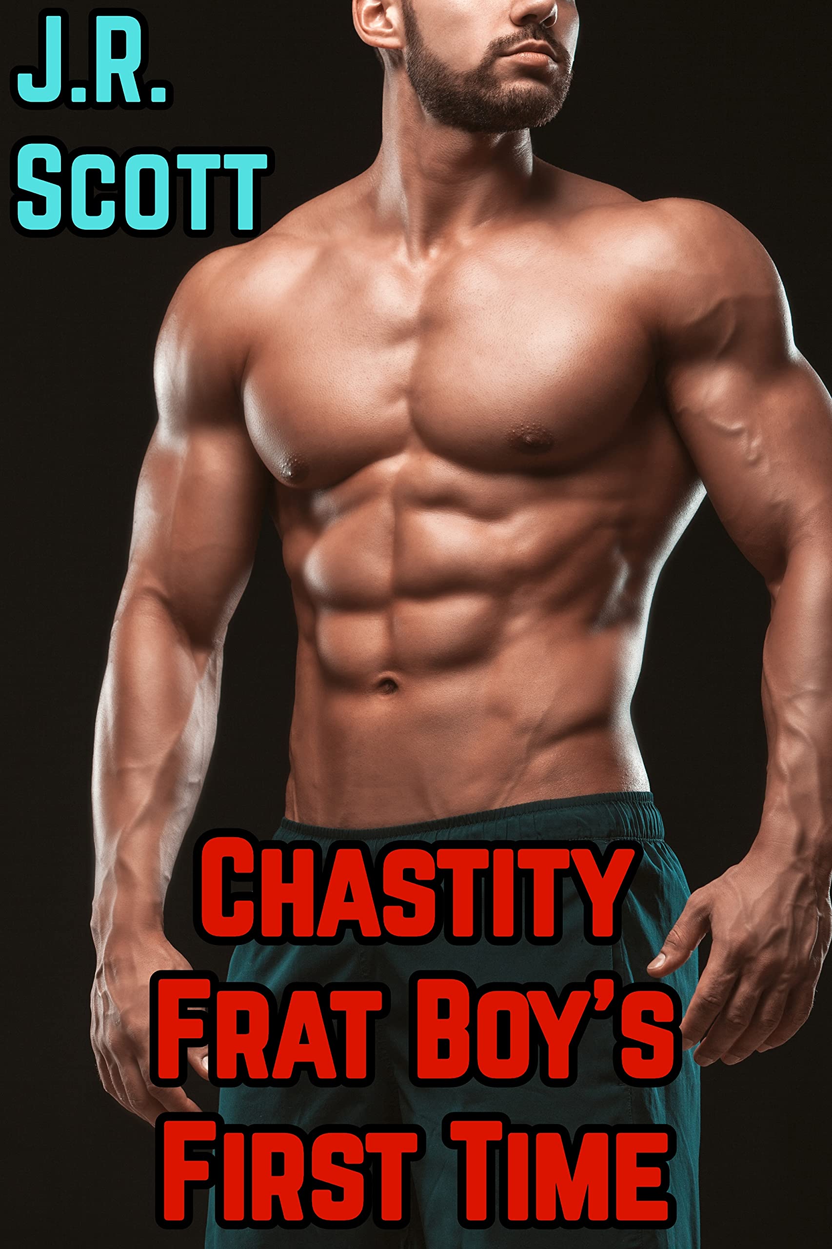 Chastity Frat Boy's First Time: M/M Jock Chastity Series (The Chastity Frat Book 2)