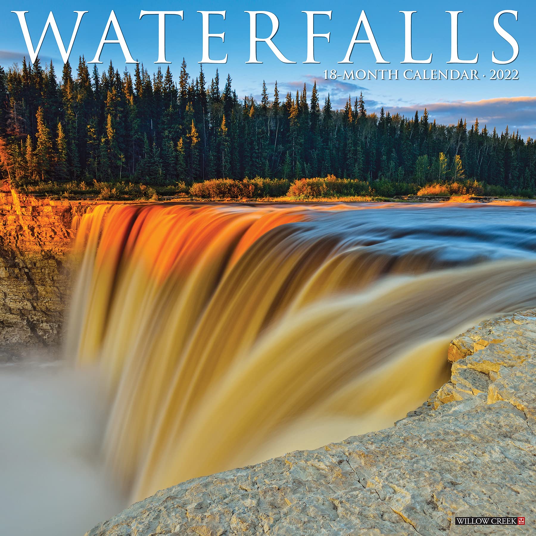 Waterfalls 2022 Wall Calendar By Willow Creek Press