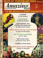 Amazing Stories, Vol. 35, No. 4, April 1961: Giant 35th Anniversary Issue