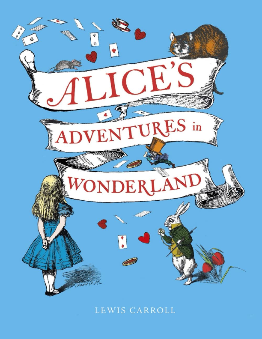 Alice in Wonderland The Original 1865 Edition With no Illustrations By Sir John Tenniel (A Classic Novel of Lewis Carroll): Alice adventure in the Wonderland lewis carroll Novel for kids