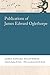 Publications of James Edward Oglethorpe by James Edward Oglethorpe