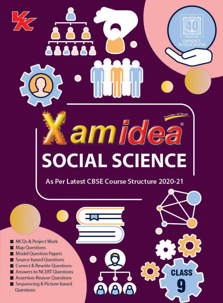 Xam Idea Social Science - Class 9 - CBSE (2020-21)