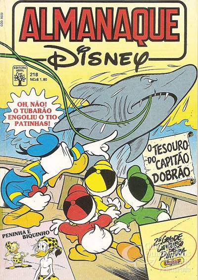Almanaque Disney: O Tesouro do Capitão Dobrão (Almanaque Disney #218)