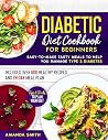 Diabetic Diet Cookbook for beginners: Tasty & Healthy Recipes to Help You Manage Type 2 Diabetes | Includes 28-Day Meal Plan and Tips & Tricks to Plan Your Diet