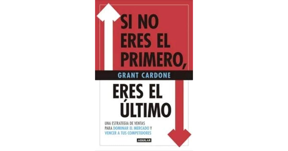 Si no Eres el Primero,¡ Eres el Ultimo! by CARDONE Grant