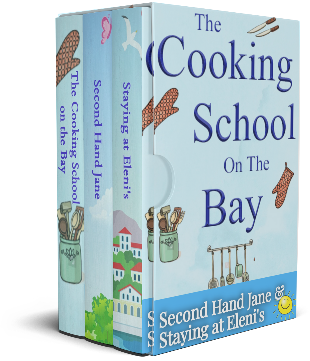 Michelle Vernal Box Set - Second Hand Jane, Staying at Eleni's, The Cooking School on the Bay and The Promise