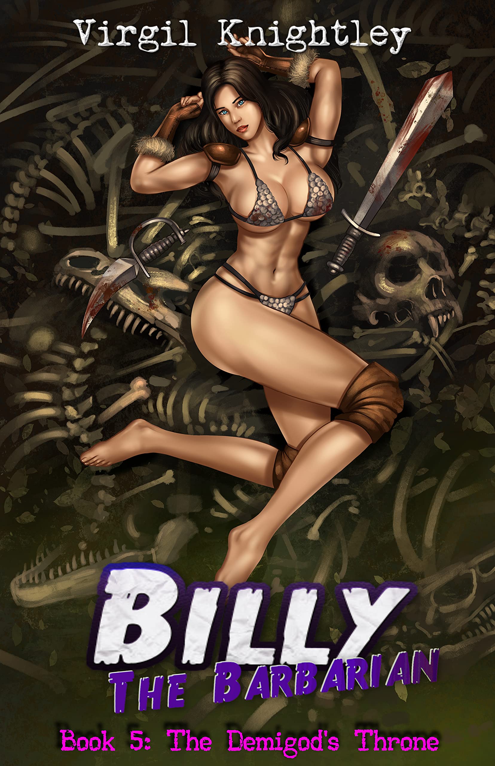 Billy the Barbarian 5: The Demigod's Throne (Kindle Edition)