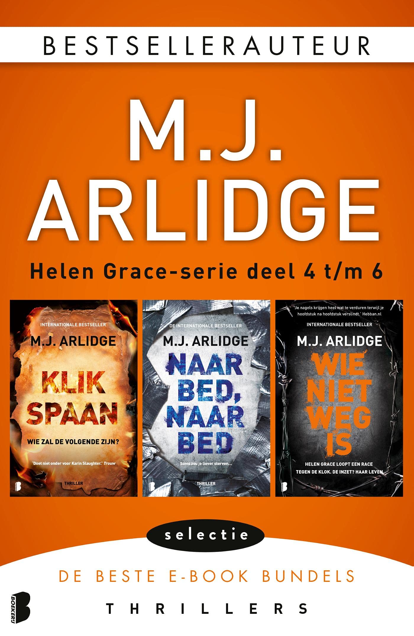 Helen Grace-bundel 2: Klikspaan / Naar bed, naar bed / Wie niet weg is (Kindle Edition)