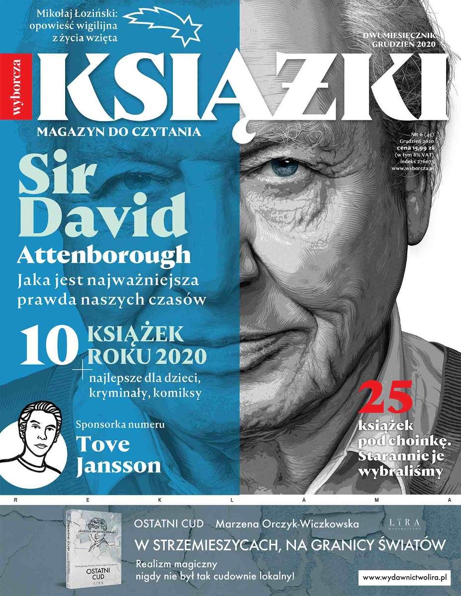 Książki. Magazyn do czytania, nr 6 (45), grudzień 2020