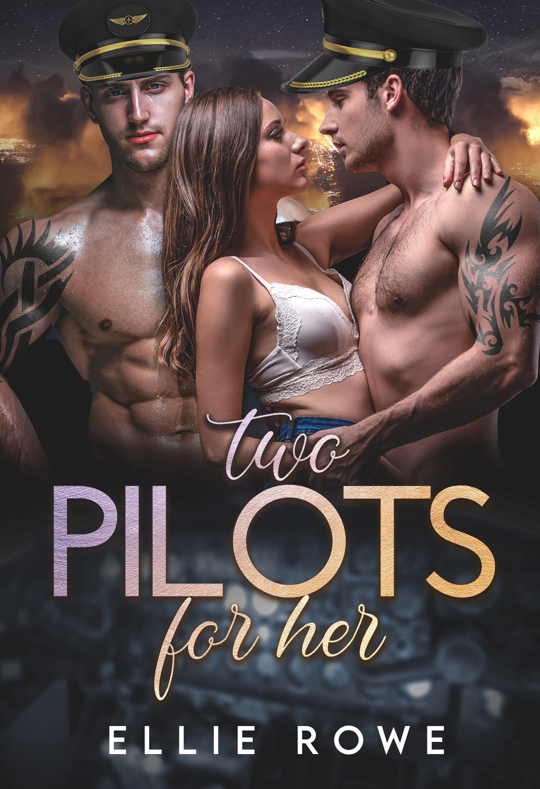 Two Pilots For Her: An MMF Romance (Kindle Edition)