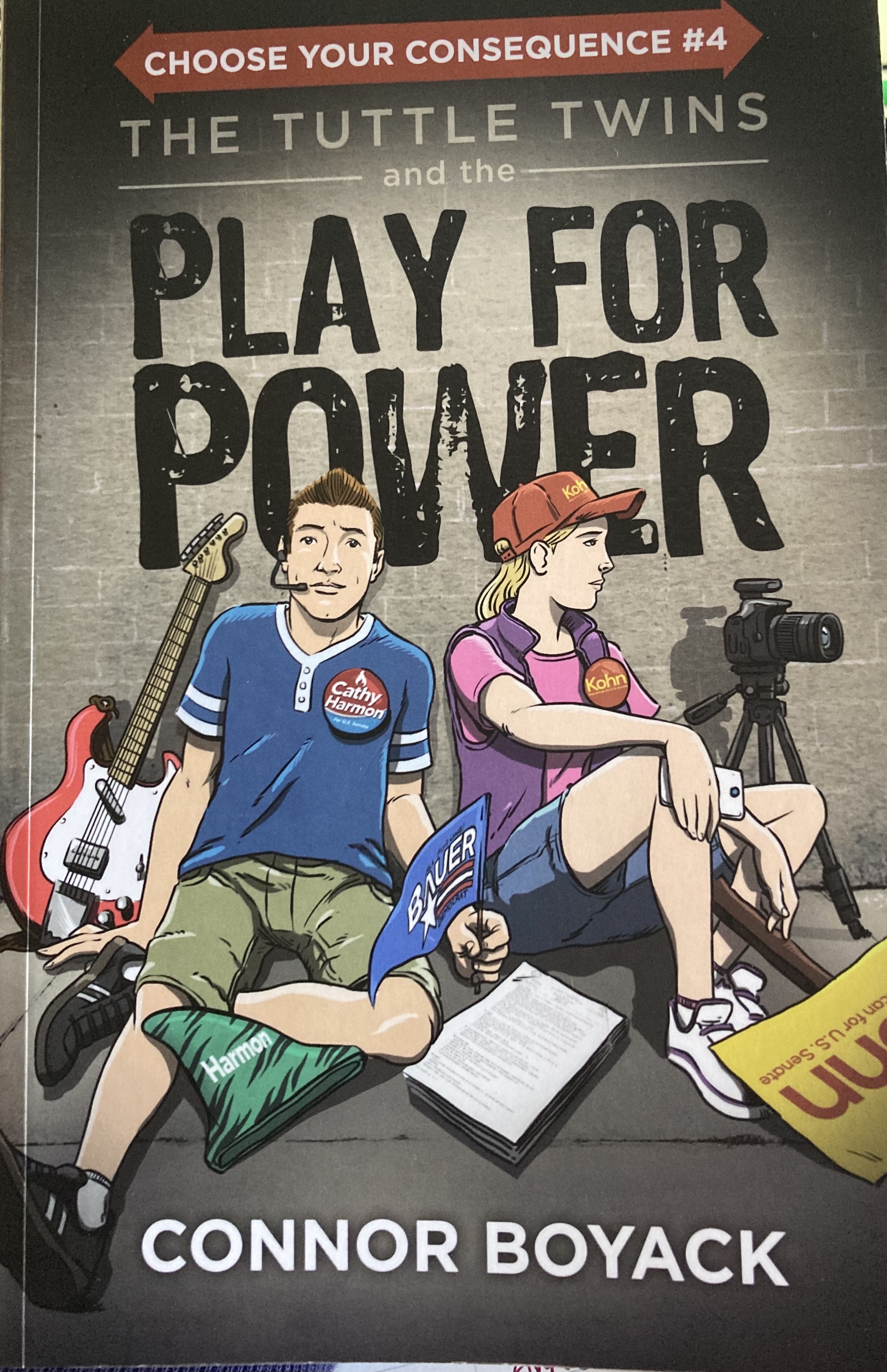 The  Tuttle Twins and the Play for Power (Choose Your Own Consequence #4)