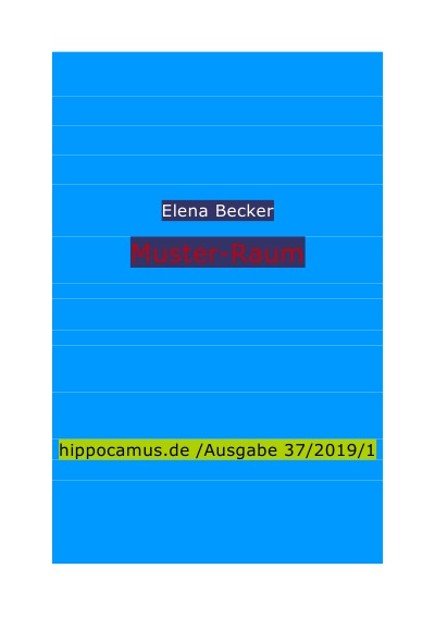 Muster-Raum: Hippocamus Ausgabe 37/2019/1 (German Edition)