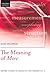 The Meaning of More (Oxford Studies in Semantics and Pragmatics)
