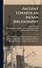 An Essay Towards an Indian Bibliography by Thomas Warren Field