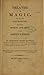 A Treatise on Magic: or, On the Intercourse Between Spirits and Men
