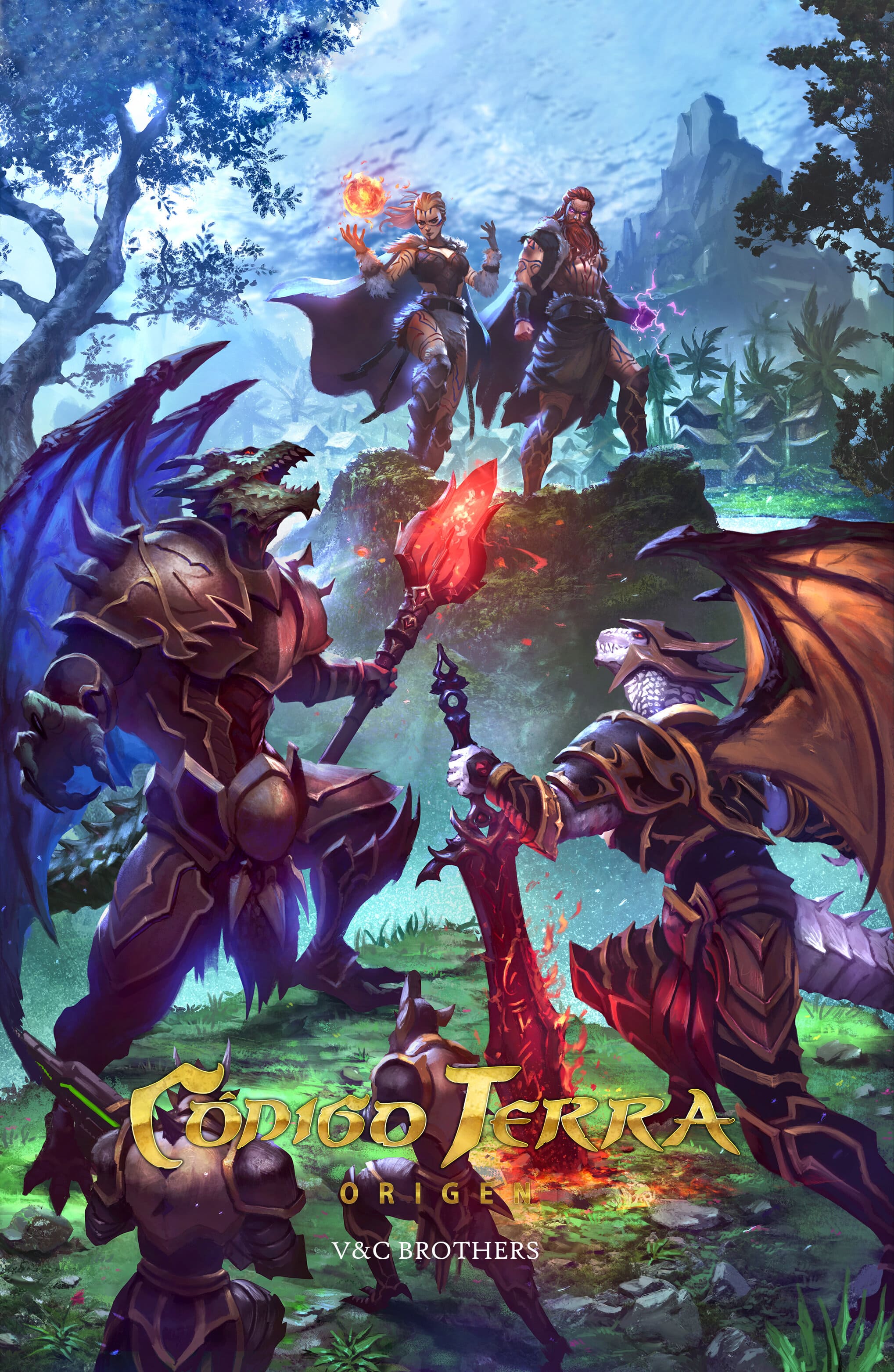 Portada de Código Terra, de V&C Brothers