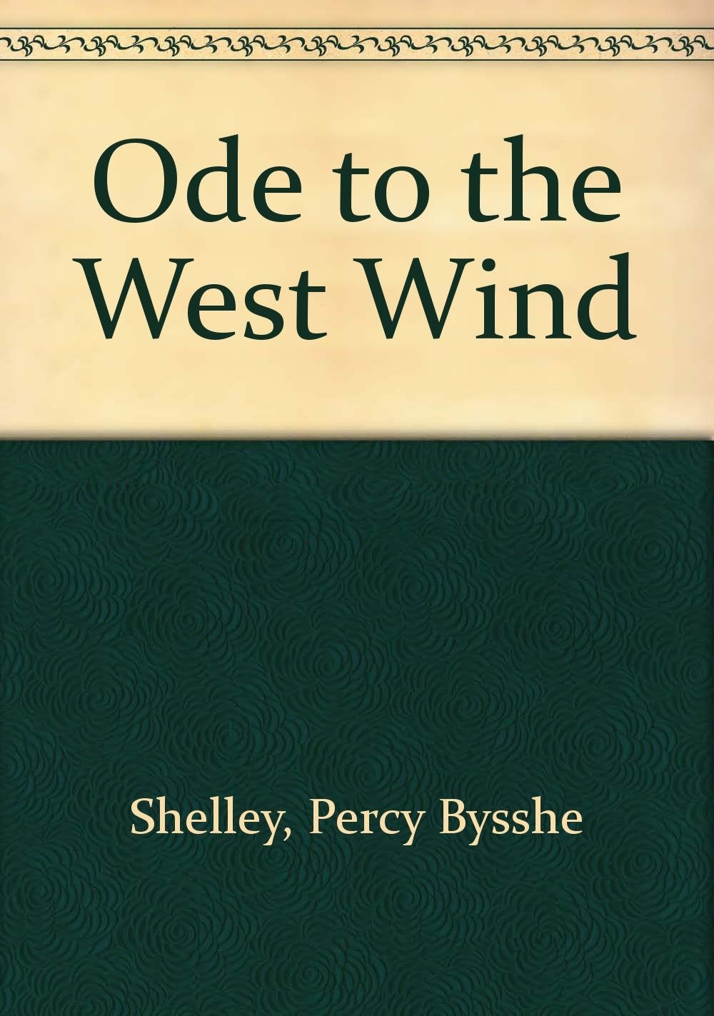 Ode to the West Wind