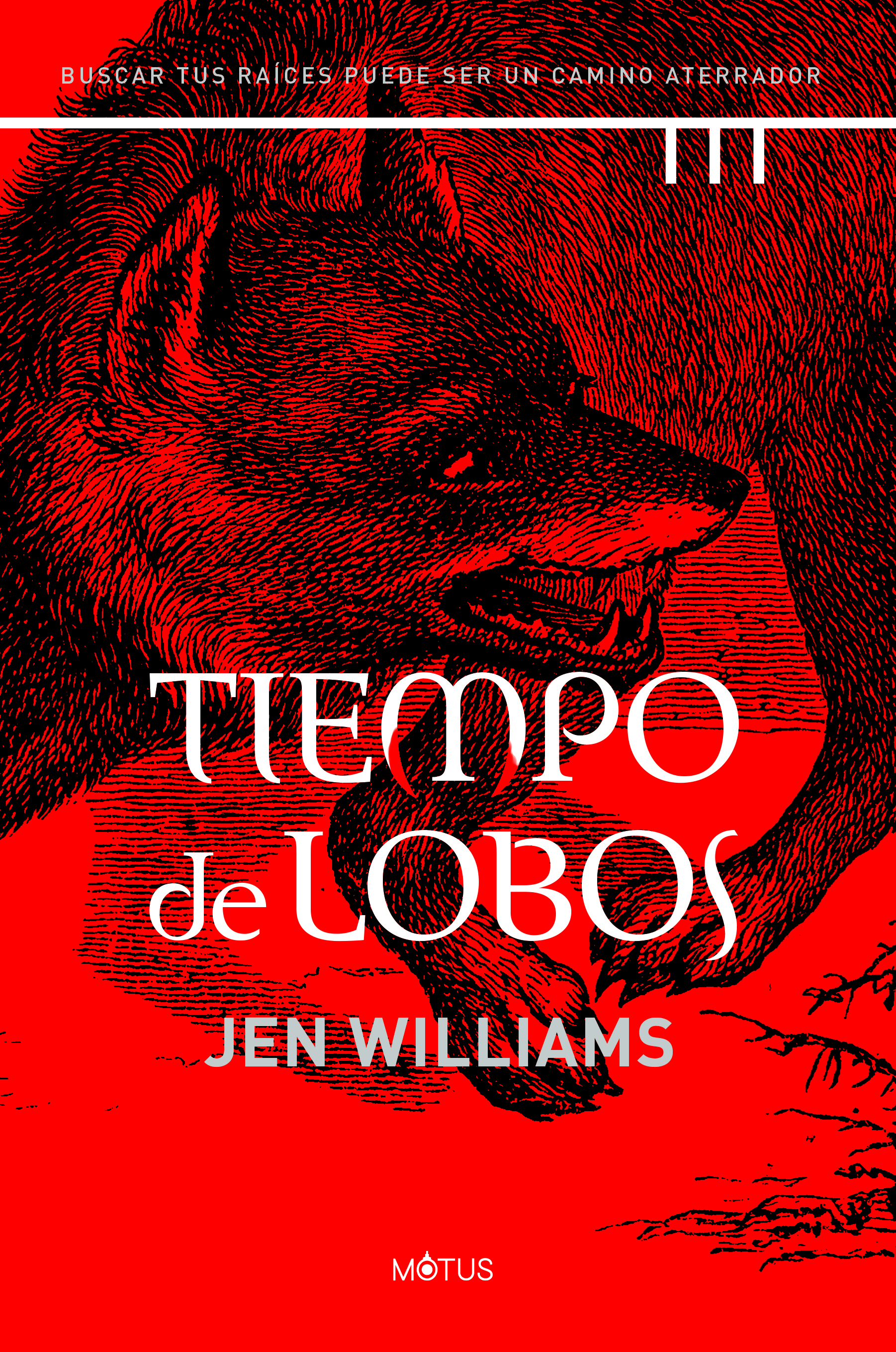 Portada de Tiempo de lobos, de Jen Williams
