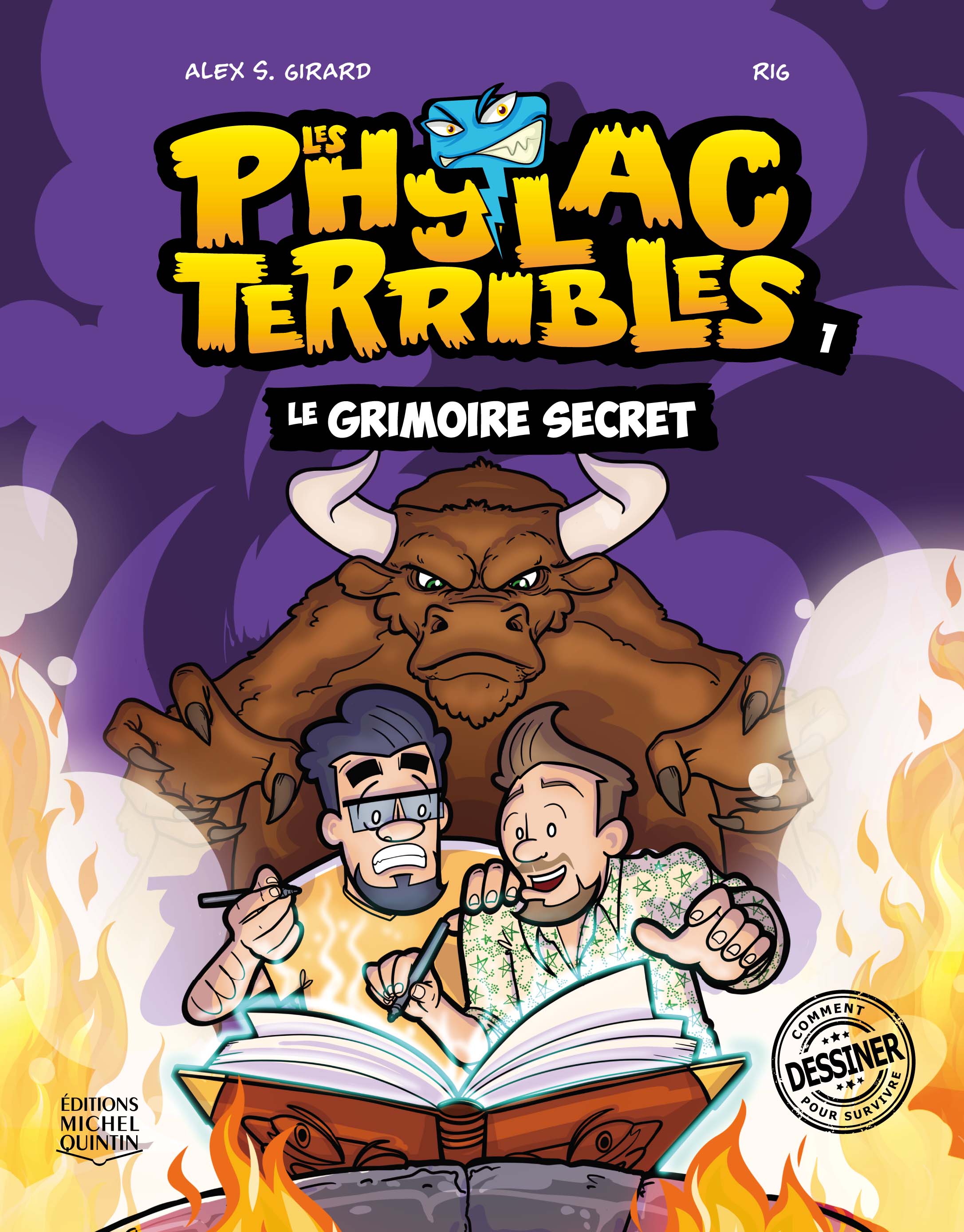 Le grimoire secret (Les Phylacterribles #1)