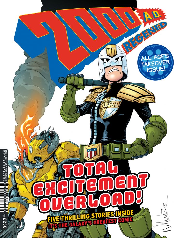 2000 AD Prog 2256 - Total Excitement Overload!