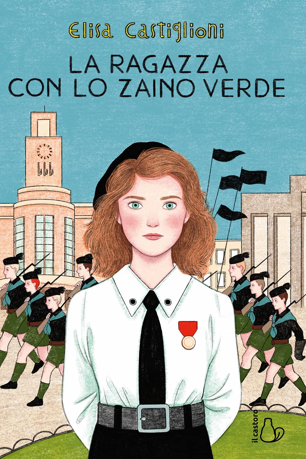 La ragazza con lo zaino verde (Hardcover)