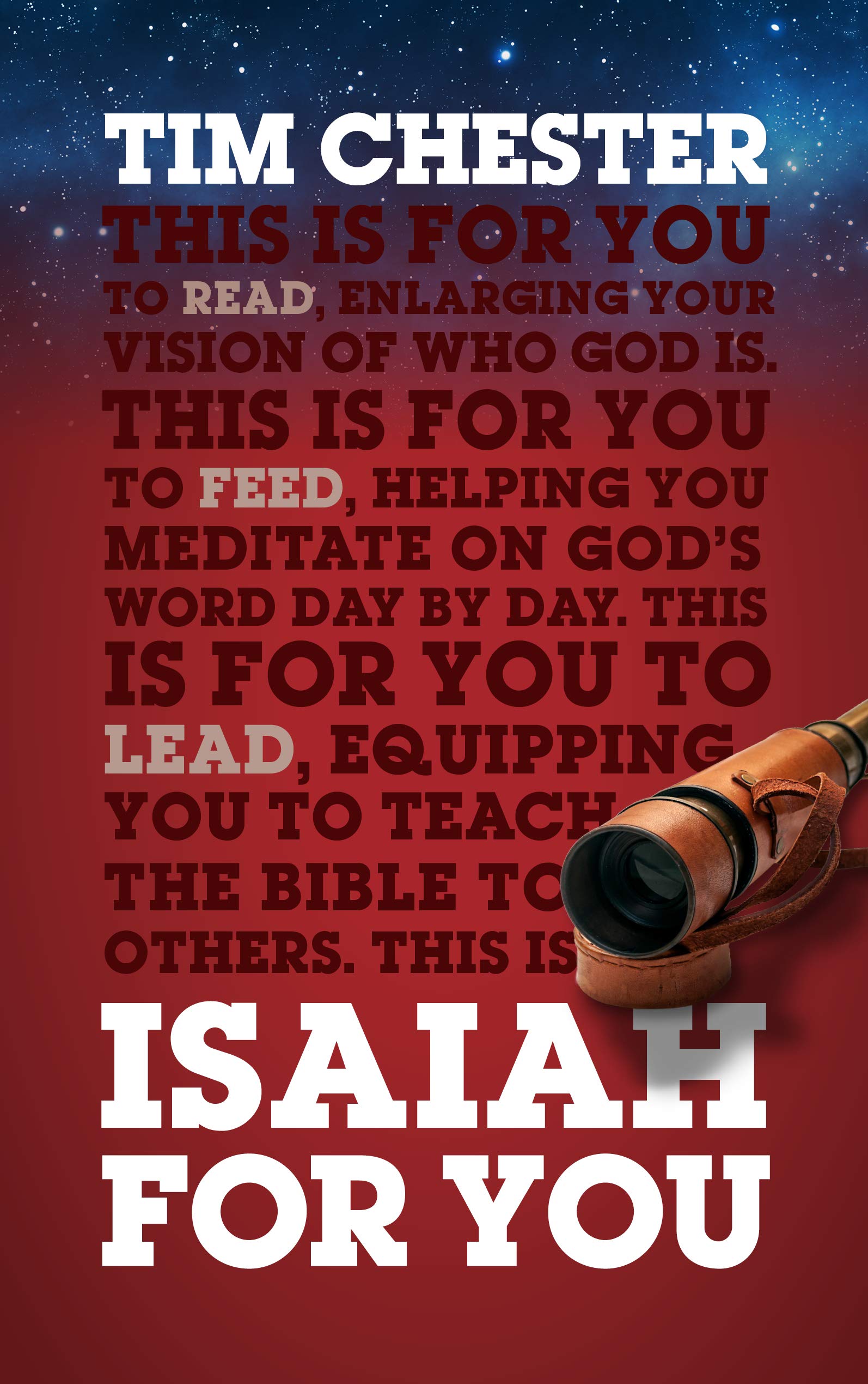 Isaiah For You: Enlarging Your Vision of Who God Is (God's Word For You)
