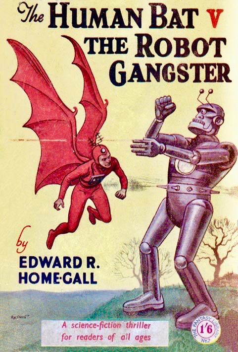 The Human Bat v. The Robot Gangster (Paperback)
