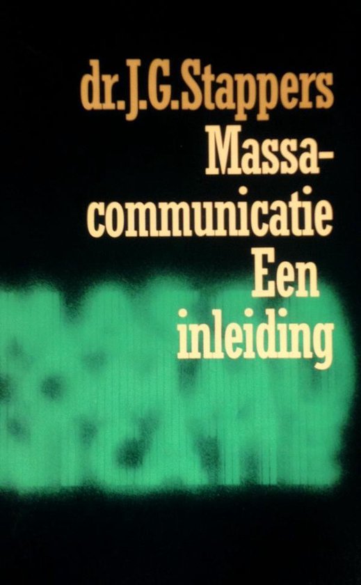 Massacommunicatie. Een Inleiding (Paperback)