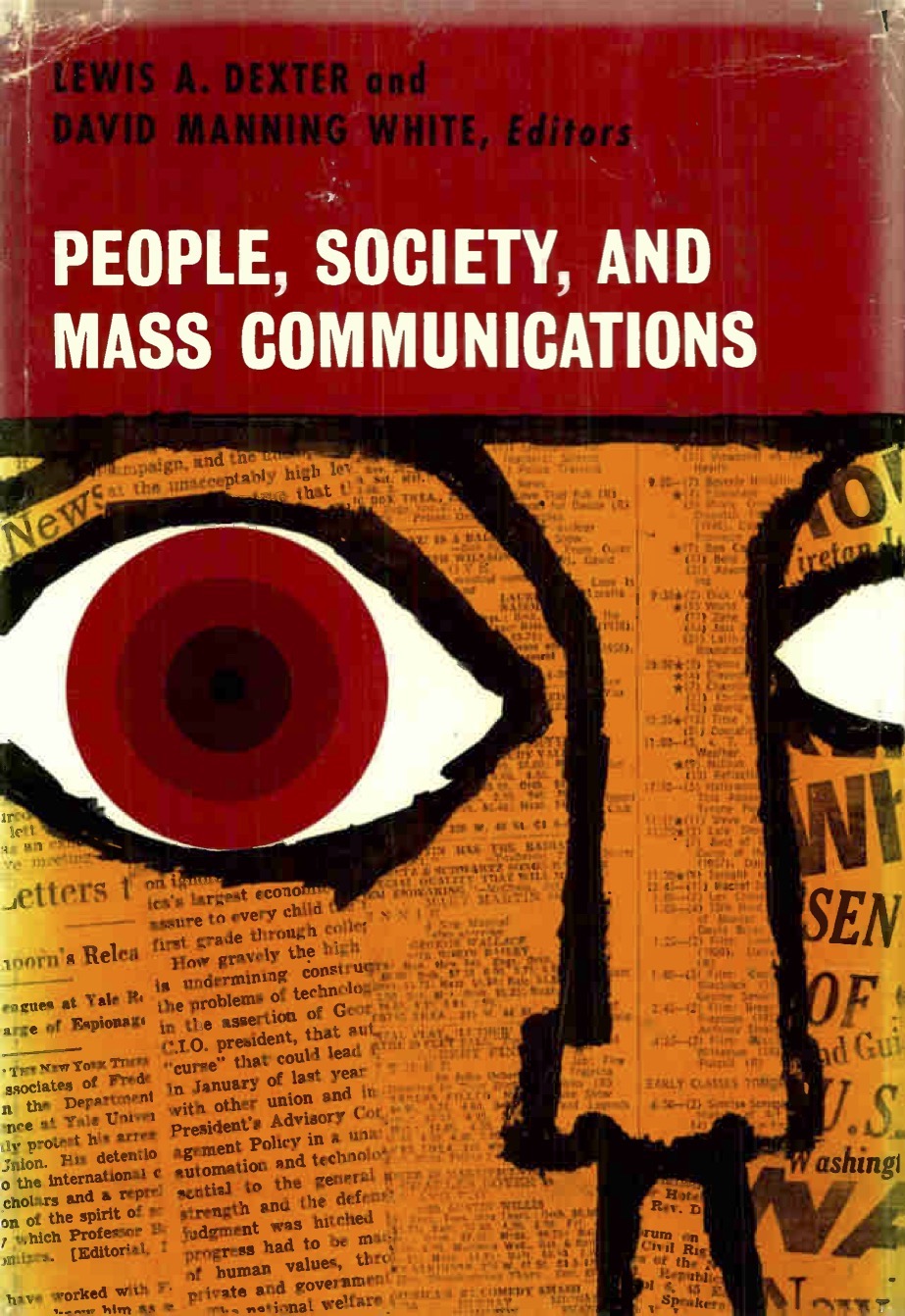 People, Society, and Mass Communications (Hardcover)