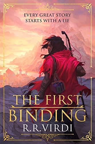 Portada de The First Binding, de R.R. Virdi