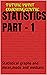 Statistics Part - 1: Statis...