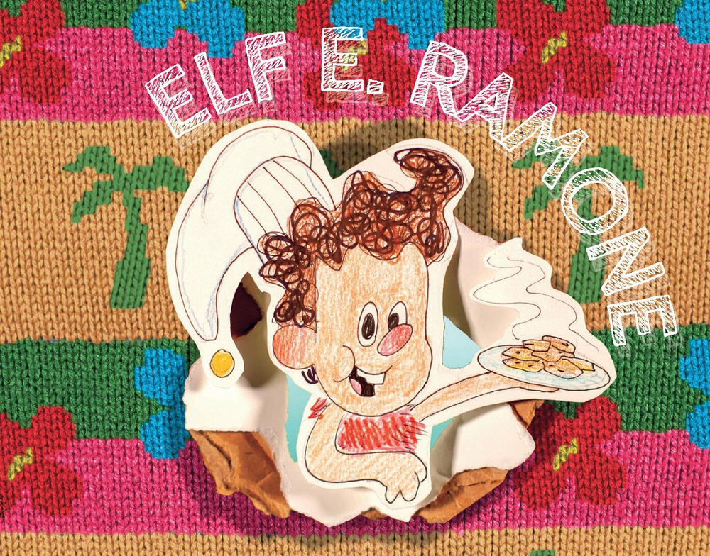 Elf E. Ramone: Cookies & milk (1)