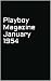 Playboy Magazine January 19...