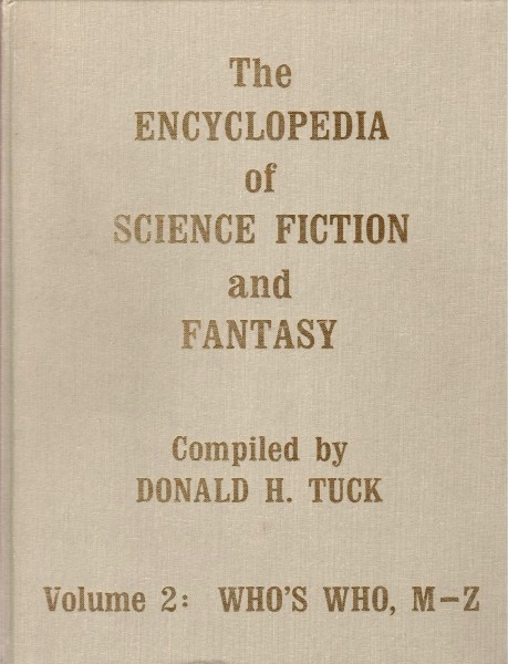 Encyclopedia of Science Fiction and Fantasy Through 1968, Volume 2: Who's Who, M-Z (Hardcover)