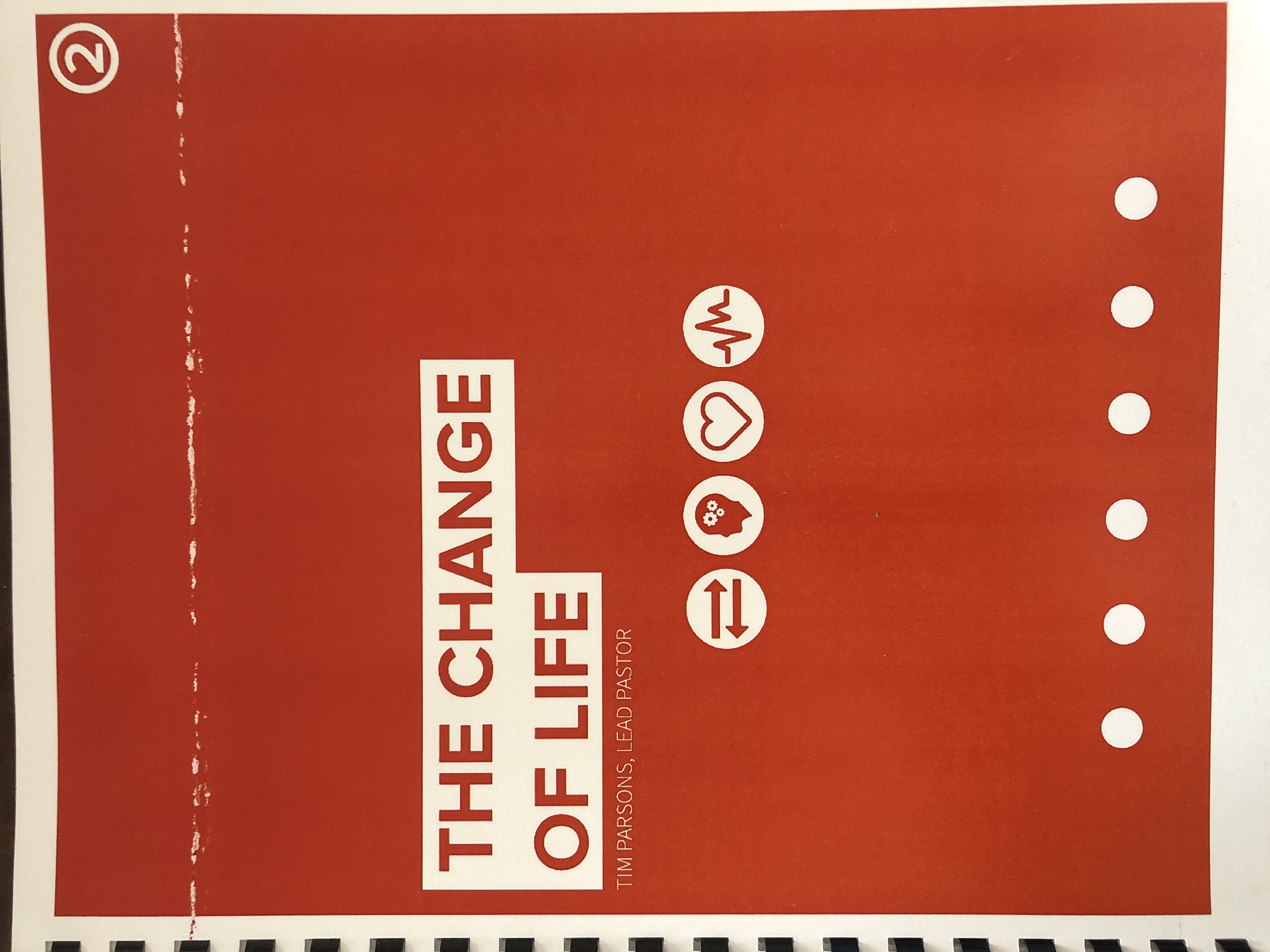 THE CHANGE OF LIFE (CPC #2)