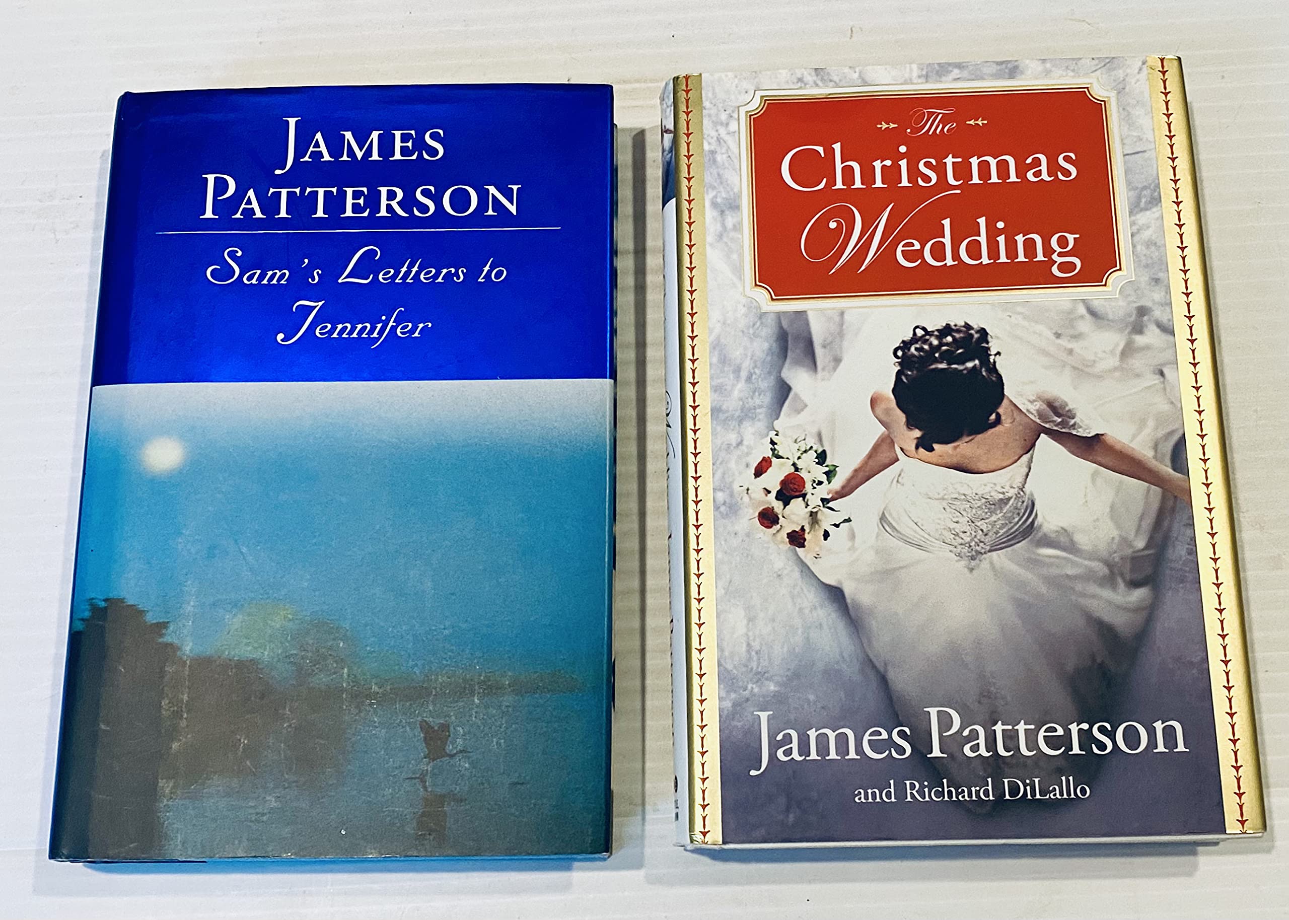 2 James Patterson Books! 1) Sam's Letters to Jennifer 2) The Christmas Wedding (Hardcover)